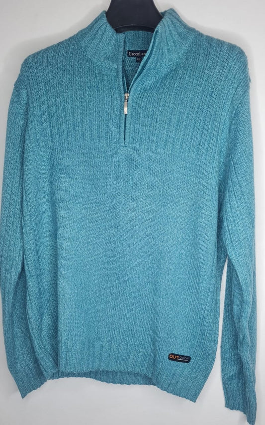 Pullover green land | XXL